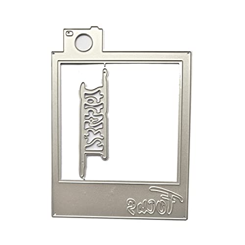 CHIZISX Metall Stanzformen Kamera Rahmen Scrapbooking Schablone Stanzungen Karte Prägung Fotoalbum Vorlage Form Dekoration von CHIZISX