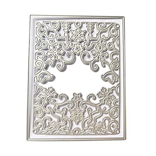 CHIZISX Metall Stanzformen Spitze Rahmen Scrapbooking Schablone Stanzungen Karte Prägung Fotoalbum Vorlage Form Dekoration CHIZISX Metall Stanzformen Spitze Rahmen Scrapbooking Schablone Stanzungen Karte Prägung Fotoalbum Vorlage Form Dekoration von CHIZISX