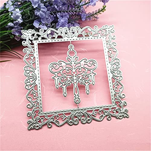 CHIZISX Metall-Stanzformen aus Kohlenstoffstahl, DIY-Stempel, Basteln, Schablonen, Schablonen zum Prägen, Scrapbooking, Fotoalbu von CHIZISX