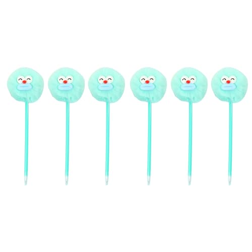 CHIZISX Pelz-Kugelschreiber, 1,0 mm, Büro, Schule, Schreibwerkzeug, glatt zu schreiben, für Frauen, Mädchen, Studenten, Schreiben, Journaling, 6 Stück CHIZISX Pelz-Kugelschreiber, 1,0 mm, Büro, Schule, Schreibwerkzeug, glatt zu schreiben, für Frauen, Mädchen, Studenten, Schreiben, Journaling, 6 Stück von CHIZISX