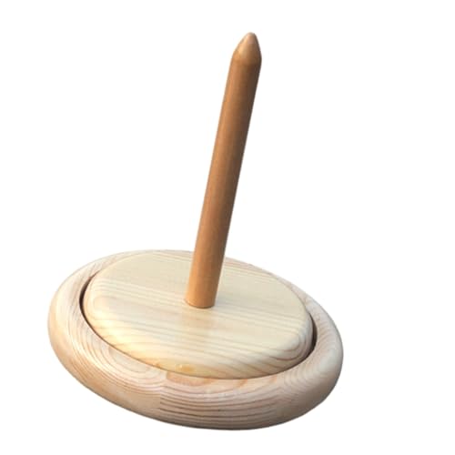 CHIZISX Rotierender Holzgarnhalter Zum Stricken Und Häkeln Von Projekten Leichter Gewicht Tragbarer Holzgarnspender Garnspulenständer CHIZISX Rotierender Holzgarnhalter Zum Stricken Und Häkeln Von Projekten Leichter Gewicht Tragbarer Holzgarnspender Garnspulenständer von CHIZISX