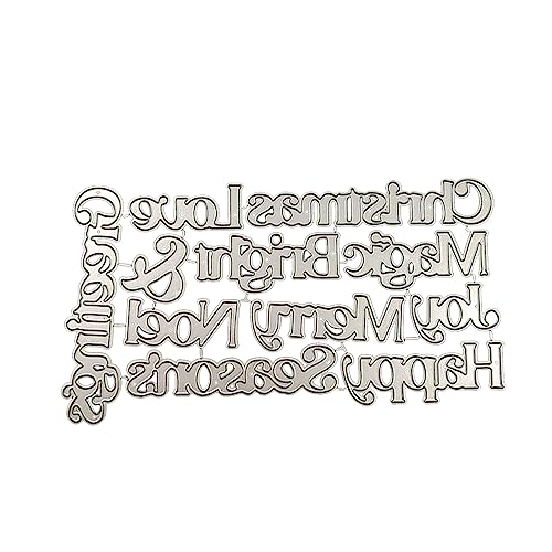 CHIZISX Segen Worte Metall Stanzformen Scrapbooking Schablone Stanzungen Karte Prägung Fotoalbum Vorlage Form Dekoration CHIZISX Segen Worte Metall Stanzformen Scrapbooking Schablone Stanzungen Karte Prägung Fotoalbum Vorlage Form Dekoration von CHIZISX