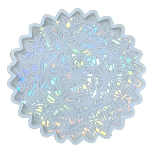 CHIZISX Untersetzerform,Langlebige Silikon-Untersetzer-Formen, Epoxidharz-Gieß- und Bastelformen, wiederverwendbare Tassenuntersetzer-Form für Z CHIZISX Untersetzerform,Langlebige Silikon-Untersetzer-Formen, Epoxidharz-Gieß- und Bastelformen, wiederverwendbare Tassenuntersetzer-Form für Z von CHIZISX
