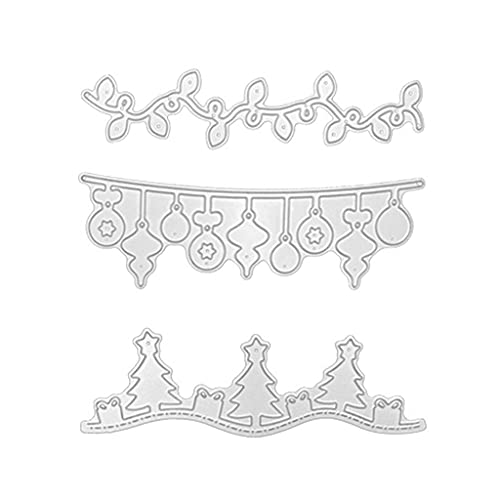 CHIZISX Weihnachten Glocke Anhänger Metall Stanzformen Schablone Scrapbooking Album CHIZISX Weihnachten Glocke Anhänger Metall Stanzformen Schablone Scrapbooking Album von CHIZISX