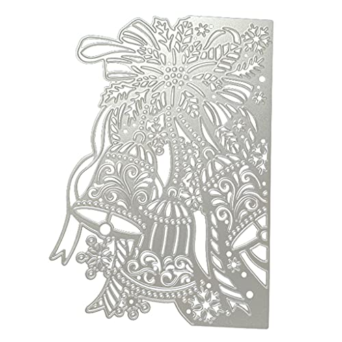 CHIZISX Weihnachten Glocke Metall Stanzformen Schablone Scrapbooking Album Papier Ka CHIZISX Weihnachten Glocke Metall Stanzformen Schablone Scrapbooking Album Papier Ka von CHIZISX