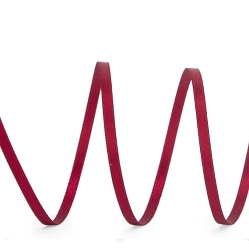 Doppelseitiges farbiges Band, 3 mm breit, Geschenkbänder, 50 m, für Weihnachtsverpackungen, Hochzeitsdekoration, Schleifen Doppelseitiges farbiges Band, 3 mm breit, Geschenkbänder, 50 m, für Weihnachtsverpackungen, Hochzeitsdekoration, Schleifen von CHIZISX