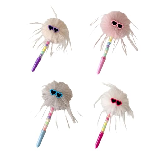 Fantasievolle Brille Kühne Kugelschreiber Blue Für Nachze Beschule Schleiben Geschenkoption Versspieltes Schreiteil Pen Gefenk von CHIZISX