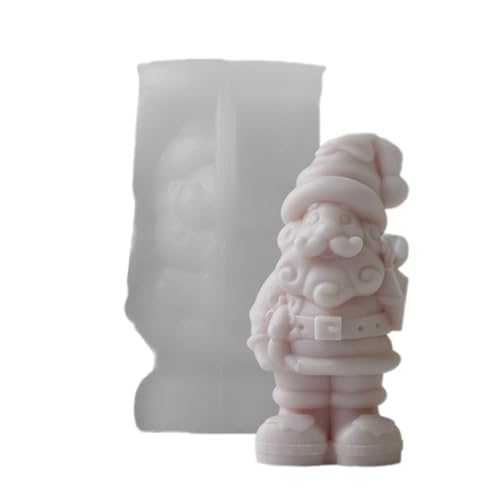 Flexibler Silikonform Handgefertigt Duftende Kerzenform Weihnachtszeit Santa Form Aromatherapys Juwely Schimmel Home Dekorationen Einfach Demold Silikon von CHIZISX