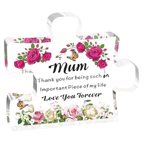 Gifts For Mom Engraved Acrylic Block Puzzles Piece Desk Decoration Unique Christmas Mothers Day Birthday Mom Office Desk Ornament Gifts For Mom Engraved Acrylic Block Puzzles Piece Desk Decoration Unique Christmas Mothers Day Birthday Mom Office Desk Ornament von CHIZISX