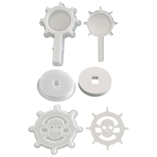 Halloween-Geister-Schädel-Silikonformen für Epoxidharz, handgefertigte Seife, Schreibtisch, Nachtlampe, Urlaubsdekoration, hohle Lichtformen Halloween-Geister-Schädel-Silikonformen für Epoxidharz, handgefertigte Seife, Schreibtisch, Nachtlampe, Urlaubsdekoration, hohle Lichtformen von CHIZISX