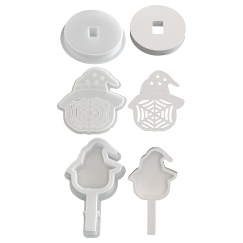 Halloween-Geister-Schädel-Silikonformen für Epoxidharz, handgefertigte Seife, Schreibtisch, Nachtlampe, Urlaubsdekoration, hohle Lichtformen Halloween-Geister-Schädel-Silikonformen für Epoxidharz, handgefertigte Seife, Schreibtisch, Nachtlampe, Urlaubsdekoration, hohle Lichtformen von CHIZISX