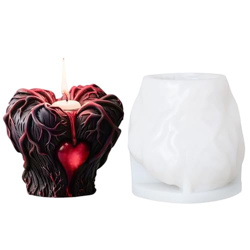 Handgefertigte Silikon-Formen für Halloween, mit Herzduft, Gussteile, Bastelbedarf, Urlaubsdekoration, Silikon, Halloween, Halteherz, Duft, Bastelgips Handgefertigte Silikon-Formen für Halloween, mit Herzduft, Gussteile, Bastelbedarf, Urlaubsdekoration, Silikon, Halloween, Halteherz, Duft, Bastelgips von CHIZISX