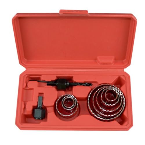 Hohe Leistungen 19-64 Mm Lochsägen Kits Mit Tragetasche Für Hausverbesserungsprojekte Einfach Zu Verwendende Holzbearbeitungswerkzeuge Hohe Leistungen 19-64 Mm Lochsägen Kits Mit Tragetasche Für Hausverbesserungsprojekte Einfach Zu Verwendende Holzbearbeitungswerkzeuge von CHIZISX