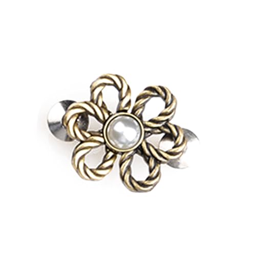 Hosen-Taillenspanner, verstellbare Blumenknopfnadeln, Jeans-Taillenschnallen, kein Nähen erforderlich, Hosenknopfnadeln, verstellbare Taillenschnallen, Blumenknopfnadeln, Hosen-Taillenspanner von CHIZISX