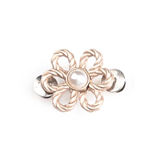 Hosen-Taillenspanner, verstellbare Blumenknopfnadeln, Jeans-Taillenschnallen, kein Nähen erforderlich, Hosenknopfnadeln, verstellbare Taillenschnallen, Blumenknopfnadeln, Hosen-Taillenspanner von CHIZISX