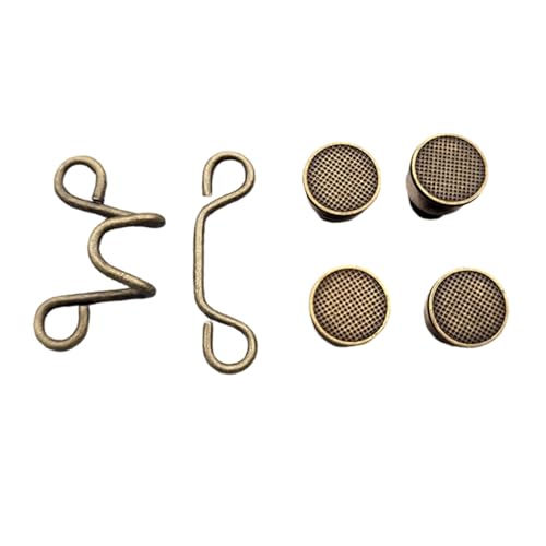 Hosen-Taillenspanner, verstellbare Knopfnadeln, Jeans-Taillenschnallen, kein Nähen erforderlich, Hosenknopfnadeln von CHIZISX