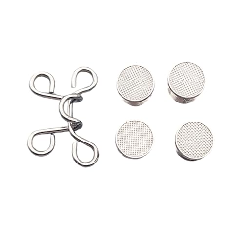 Hosen-Taillenspanner, verstellbare Knopfnadeln, Jeans-Taillenschnallen, kein Nähen erforderlich, Hosenknopfnadeln Hosen-Taillenspanner, verstellbare Knopfnadeln, Jeans-Taillenschnallen, kein Nähen erforderlich, Hosenknopfnadeln von CHIZISX