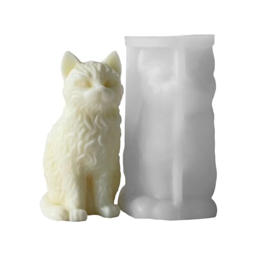 Leicht zu reinigende Silikonform Seifenformen sitzende Katzen Form Harz Projektformen Silikonstruktur Leicht zu reinigende Silikonform Seifenformen sitzende Katzen Form Harz Projektformen Silikonstruktur von CHIZISX