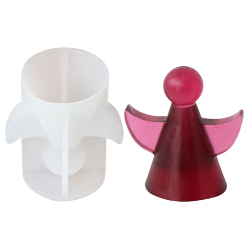 Mehrzweckengelkerkerformen Flexibles Robustes Silikon Für Erstellen Eleganter Designs Für Und Event Dekorationskerzen Herstellung Set von CHIZISX