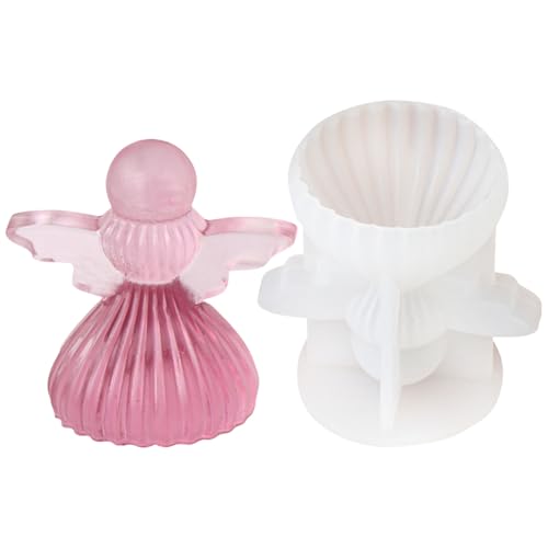 Mehrzweckengelkerkerformen Flexibles Robustes Silikon Für Erstellen Eleganter Designs Für Und Event Dekorationskerzen Herstellung Set von CHIZISX