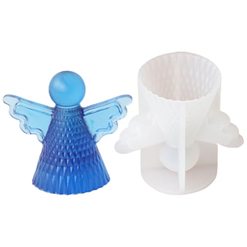 Mehrzweckengelkerkerformen Flexibles Robustes Silikon Für Erstellen Eleganter Designs Für Und Event Dekorationskerzen Herstellung Set von CHIZISX