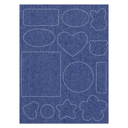 Selbstklebende Jeansflicken zum Aufbügeln Stoffflicken Reparaturflicken Dekoration Flicken für Lochreparatur Selbstklebende Jeansflicken zum Aufbügeln Stoffflicken Reparaturflicken Dekoration Flicken für Lochreparatur von CHIZISX