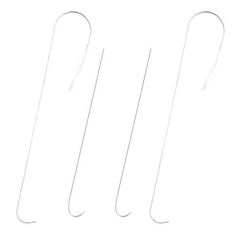 Set Von 4 Essentiellen Perlenwerkzeugen Große Augen Gebogene Nadel Und Perlennadel Threader Schmuckverbindungs Perlenwerkzeuge Perlen Gewinde Fadenwerkzeug von CHIZISX