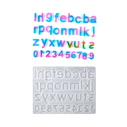 Silikon-Schlüsselanhänger-Formen, Anhängerform, Buchstaben-Form, Handarbeit, Schmuck-Werkzeug, geeignet für die Herstellung von Schlüsselanhänger-Anhängern, Heimbastelbedarf Silikon-Schlüsselanhänger-Formen, Anhängerform, Buchstaben-Form, Handarbeit, Schmuck-Werkzeug, geeignet für die Herstellung von Schlüsselanhänger-Anhängern, Heimbastelbedarf von CHIZISX