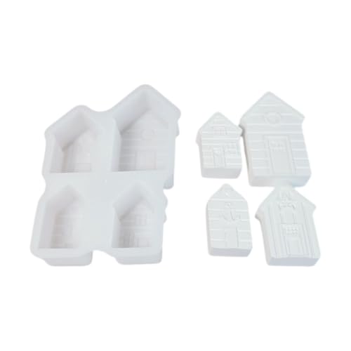 Silikonform mit Wal- oder Haus-Design für Autofrisches, Anhänger, Seife, Harze und Zement, Gips Silikonform mit Wal- oder Haus-Design für Autofrisches, Anhänger, Seife, Harze und Zement, Gips von CHIZISX