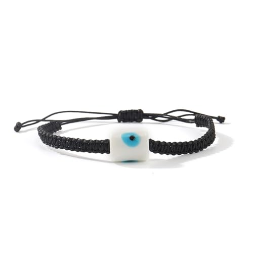 Trommelförmige Glasperle, verstellbare Baumwollschnur, handgefertigter Schmuck für Damen, Sommer, handgefertigter Schmuck Trommelförmige Glasperle, verstellbare Baumwollschnur, handgefertigter Schmuck für Damen, Sommer, handgefertigter Schmuck von CHIZISX