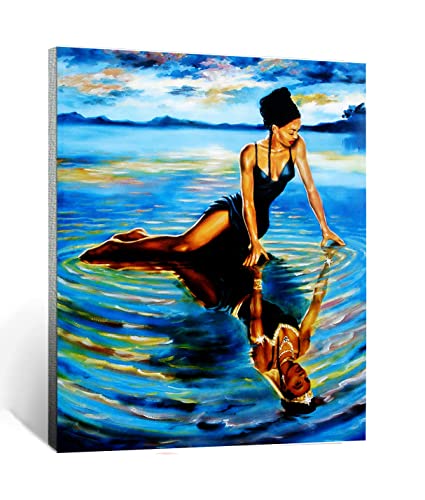 CHKNUJY Malen nach Zahlen Frauen des Meeres Für Erwachsene und Kinder DIY Ölgemälde Geschenk-Kits Vorgedruckte Leinwand Kunst Home Decoration 16x20 Zoll rahmenlos CHKNUJY Malen nach Zahlen Frauen des Meeres Für Erwachsene und Kinder DIY Ölgemälde Geschenk-Kits Vorgedruckte Leinwand Kunst Home Decoration 16x20 Zoll rahmenlos von CHKNUJY