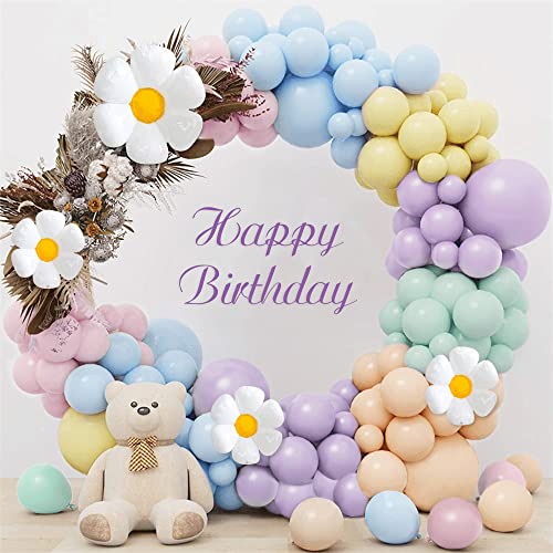 CHMMY Luftballons Pastell 157 Bunt Geburtstagsdeko mädchen Pastell Luftballons geburtstag Macaron Luftballons Regenbogen Ballon Girlande Gänseblümchen Thema Hochzeit Baby Shower Jubiläum Dekoration CHMMY Luftballons Pastell 157 Bunt Geburtstagsdeko mädchen Pastell Luftballons geburtstag Macaron Luftballons Regenbogen Ballon Girlande Gänseblümchen Thema Hochzeit Baby Shower Jubiläum Dekoration von CHMMY
