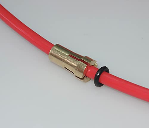 CHNsalescom BINZEL Europäischer MIG-Schweißliner PTFE-Graphit-Kupferfutter Euro KZ-2 (3 meters,Teflon-Red) von CHNsalescom