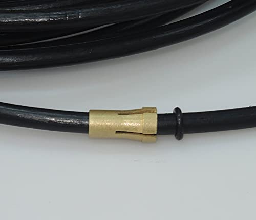 CHNsalescom BINZEL Europäischer MIG-Schweißliner PTFE-Graphit-Kupferfutter Euro KZ-2 (4 meters,Graphite-OD:4.0mm) von CHNsalescom