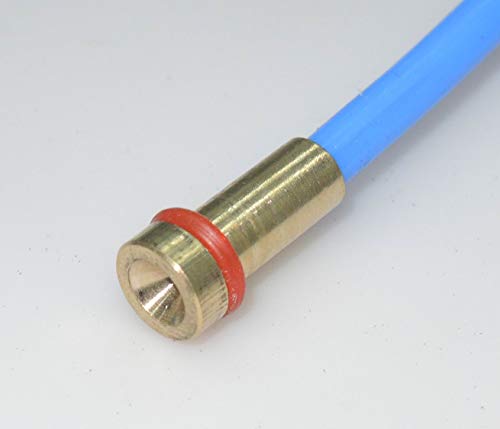 CHNsalescom MB Serie Europäischer Stil MIG MAG PTFE Graphit Stahl Liner Welding Liner Wire (4 meters 13.2ft,Teflon-Blue) von CHNsalescom