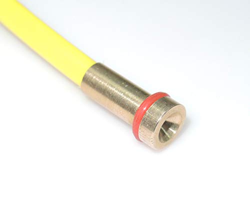 CHNsalescom MB Serie Europäischer Stil MIG MAG PTFE Graphit Stahl Liner Welding Liner Wire (5 meters 16.4ft,Teflon-Yellow) von CHNsalescom