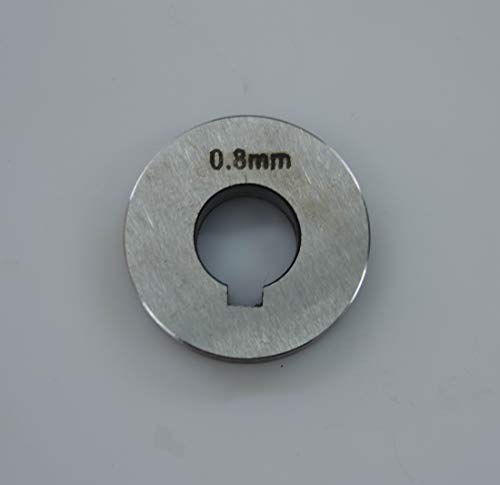 CHNsalescom MIG Drahtvorschubantriebsrolle 0,6 0,8 0,9 1,0 1,2 mm Außendurchmesser: 36 mm Innendurchmesser: 15 mm B: 11 mm (V-Groove .030"-.030" <0.8-0.8>) von CHNsalescom