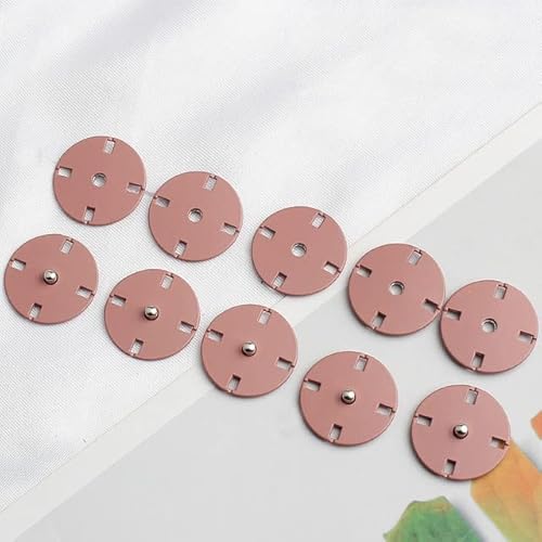 CHONSE 10 Stück metallfarbene verdeckte Schnalle für Mantel, Windjacke, Daunenjacke, Zubehör, kleine Druckknöpfe CHONSE 10 Stück metallfarbene verdeckte Schnalle für Mantel, Windjacke, Daunenjacke, Zubehör, kleine Druckknöpfe von CHONSE