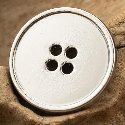 CHONSE 15 mm/18 mm/20 mm klassischer Münz-Metallknopf für Herrenanzug, rund, Gold, Schwarz, Kupfer, Silber, Nähzubehör für lässigen Jack-Anzug von CHONSE