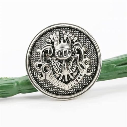 CHONSE Metallisch-goldene Vintage-Dekorationsknöpfe für Kleidung, Nähzubehör und Accessoires, Jackenknöpfe, Herren-Hemdmantel CHONSE Metallisch-goldene Vintage-Dekorationsknöpfe für Kleidung, Nähzubehör und Accessoires, Jackenknöpfe, Herren-Hemdmantel von CHONSE