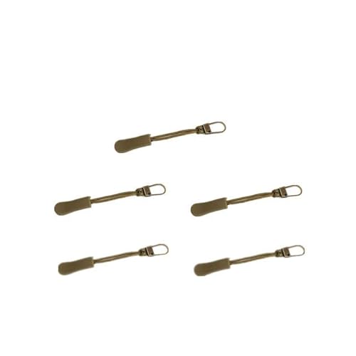 CHOUXUANGA Reißverschlüsse, 10 Stück Reißverschlussschieber, Abnehmbarer Reißverschlusskopf, sofortiges Reißverschluss-Reparaturset, Ersatz-05(4) von CHOUXUANGA