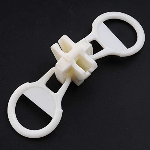 CHOUXUANGA Reißverschlüsse, Reißverschlüsse, Spiralreißverschlüsse, Nahttrenner, Nähwerkzeuge, supergroß, Kunststoff Nr. 20, Größe: 20(Plastic 2 Pull White) von CHOUXUANGA