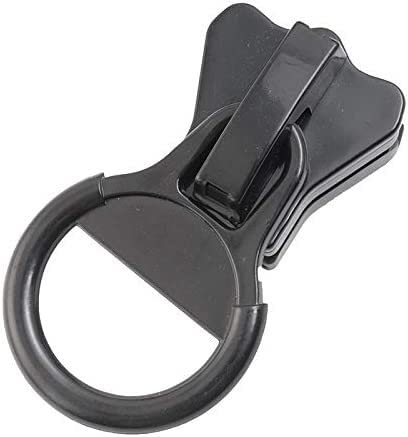 CHOUXUANGA Reißverschlüsse, Reißverschlüsse, Spiralreißverschlüsse, Nahttrenner, Nähwerkzeuge, supergroß, Kunststoff Nr. 20, Größe: 20(Plastic Pull Black) von CHOUXUANGA