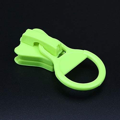 CHOUXUANGA Reißverschlüsse, Reißverschlüsse, Spiralreißverschlüsse, Nahttrenner, Nähwerkzeuge, supergroß, Kunststoff Nr. 20, Größe: 20(Plastic Pull F.Green) von CHOUXUANGA