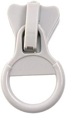 CHOUXUANGA Reißverschlüsse, Reißverschlüsse, Spiralreißverschlüsse, Nahttrenner, Nähwerkzeuge, supergroß, Kunststoff Nr. 20, Größe: 20(Plastic Pull Gray) von CHOUXUANGA