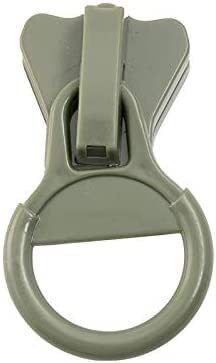 CHOUXUANGA Reißverschlüsse, Reißverschlüsse, Spiralreißverschlüsse, Nahttrenner, Nähwerkzeuge, supergroß, Kunststoff Nr. 20, Größe: 20(Plastic Pull Olive) von CHOUXUANGA