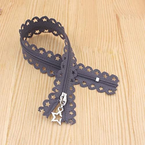 CHOUXUANGA Reißverschlüsse, offener Reißverschluss, 10 Stück 25 cm Spitzen-Nylon-Spulenreißverschlüsse 20 Farben for Taschen, Schneider, Nähen, Basteln, Kleidungszubehör-6,25c(12) von CHOUXUANGA