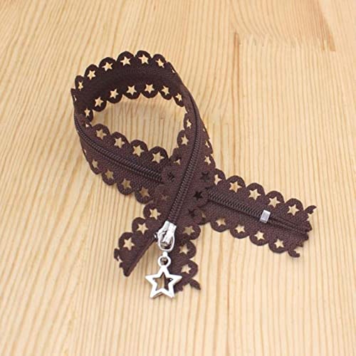 CHOUXUANGA Reißverschlüsse, offener Reißverschluss, 10 Stück 25 cm Spitzen-Nylon-Spulenreißverschlüsse 20 Farben for Taschen, Schneider, Nähen, Basteln, Kleidungszubehör-6,25c(14) von CHOUXUANGA