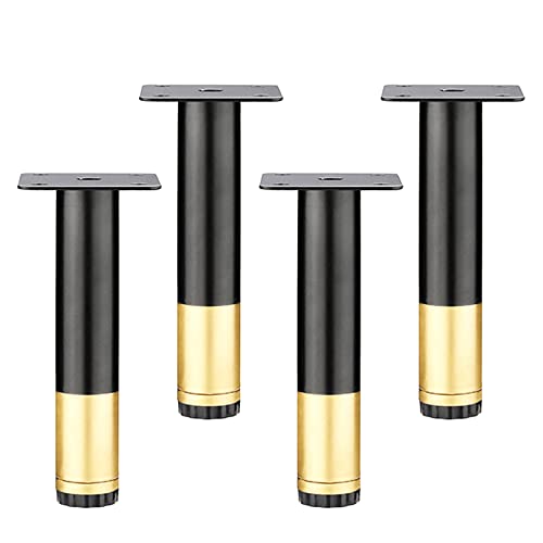 CHOUXUANGA Verstellbare Möbelbeine, Möbelersatzfüße Verstellbare Möbelbeine Möbelstützfüße Schrankfüße Sofa-Ersatzteile for Möbel, 4 Stück(13cm/5.1in) von CHOUXUANGA