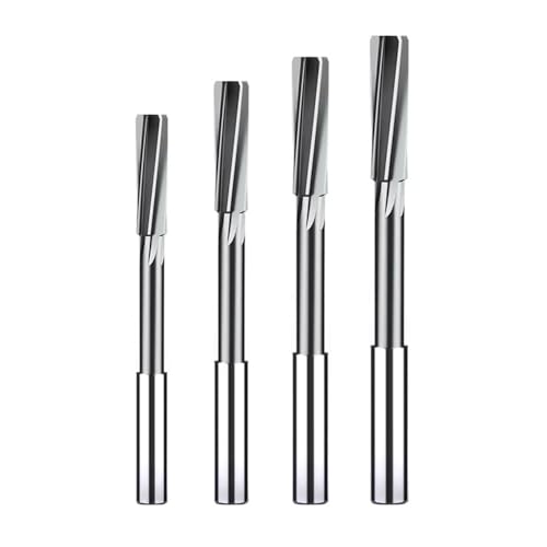 CHPGKGVNVT 2 Stücke HSS Bearbeitungswerkzeug Spiralflöte Reibahle Kobalt Schneiden H7 Schaftdurchmesser 2mm-16mm for Metall Stahl Aluminium Lochbohrer Reibahle(8mm) von CHPGKGVNVT